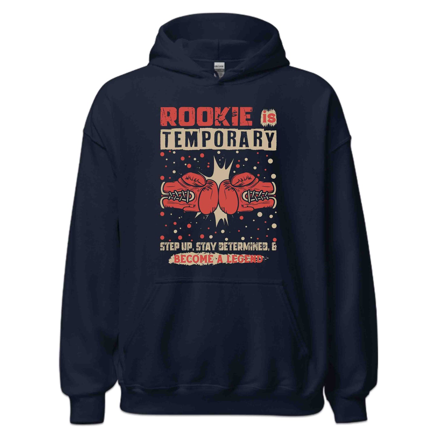 Rookie is Temporary Boxing Inspirational | PRODUCT CODE: RKOESITMPYNSGL