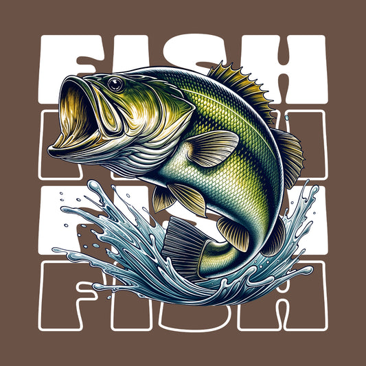 Realistic Bass Fishing Dynamic Jumping Fish | PRODUCT CODE: RLSTCBAFHNGD