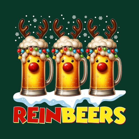 Reinbeers Christmas Beer Holiday Reindeer Beer Drinking Xmas | PRODUCT CODE: RNBECHMEHL