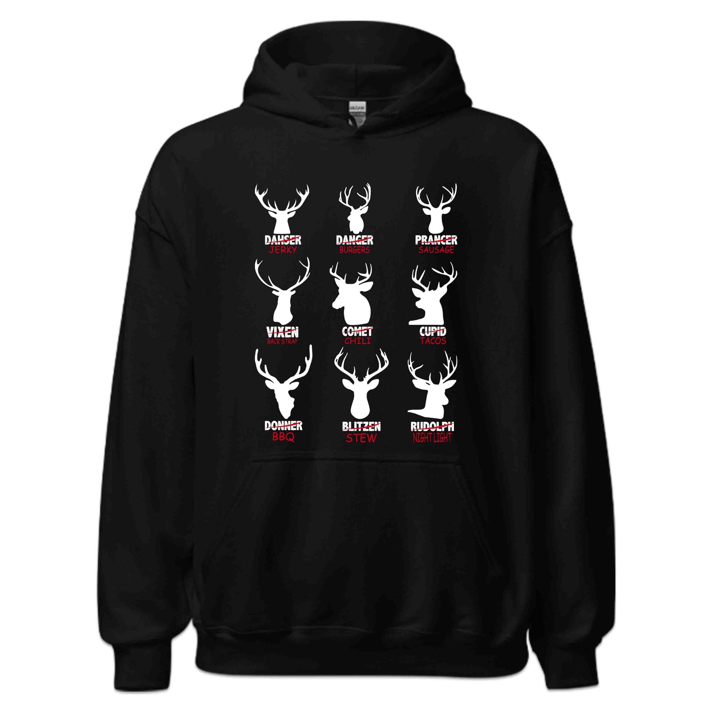 Reindeer Meat Cuts Christmas Hunter Xmas Deer Hunting | PRODUCT CODE: RNDMTCUSHNE