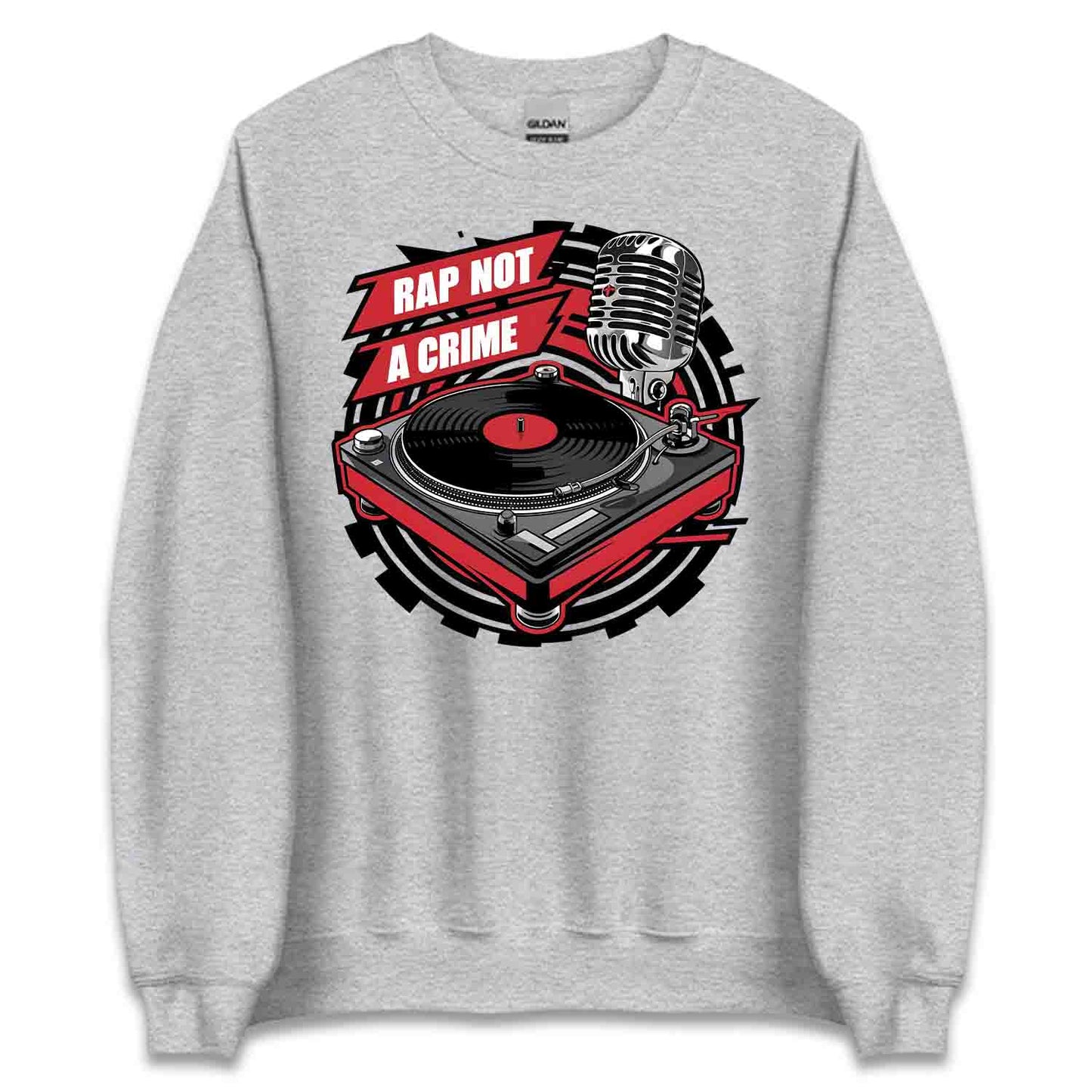Rap Music Justice T-Shirt, Not a Crime Sweatshirt, Urban Hip-Hop Hoodie | PRODUCT CODE: RPASDNMHRJ