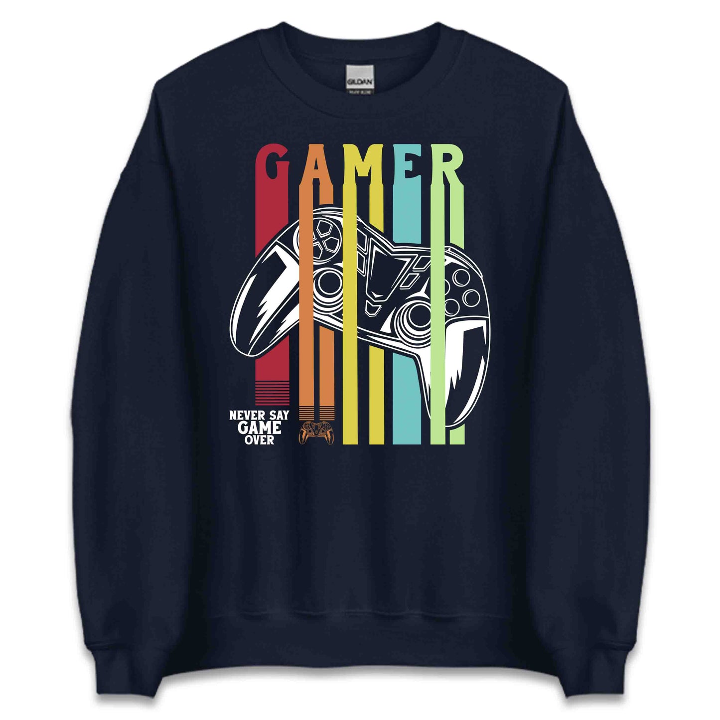 Retro Gamer Never Say Game Over Vintage Gaming Controller | PRODUCT CODE: RTOGMESYNVCL