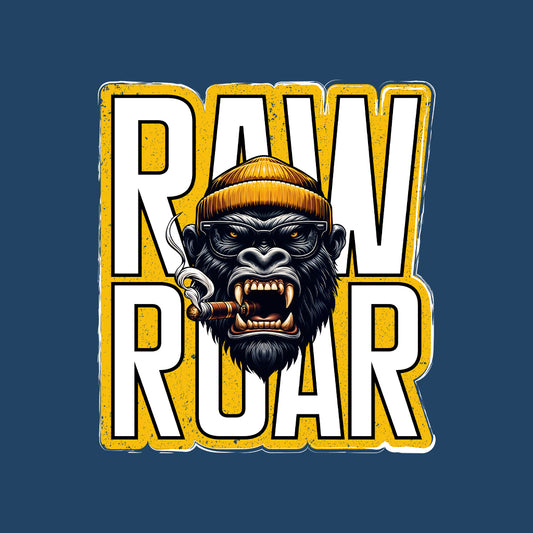 Raw Roar Gorilla Smoking Cigar Powerful Animal | PRODUCT CODE: RWAOGLOSMKNC