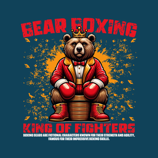 Royal Bear Boxing King of Fighters Champion Boxer | PRODUCT CODE: RYLBREXNGFTEC