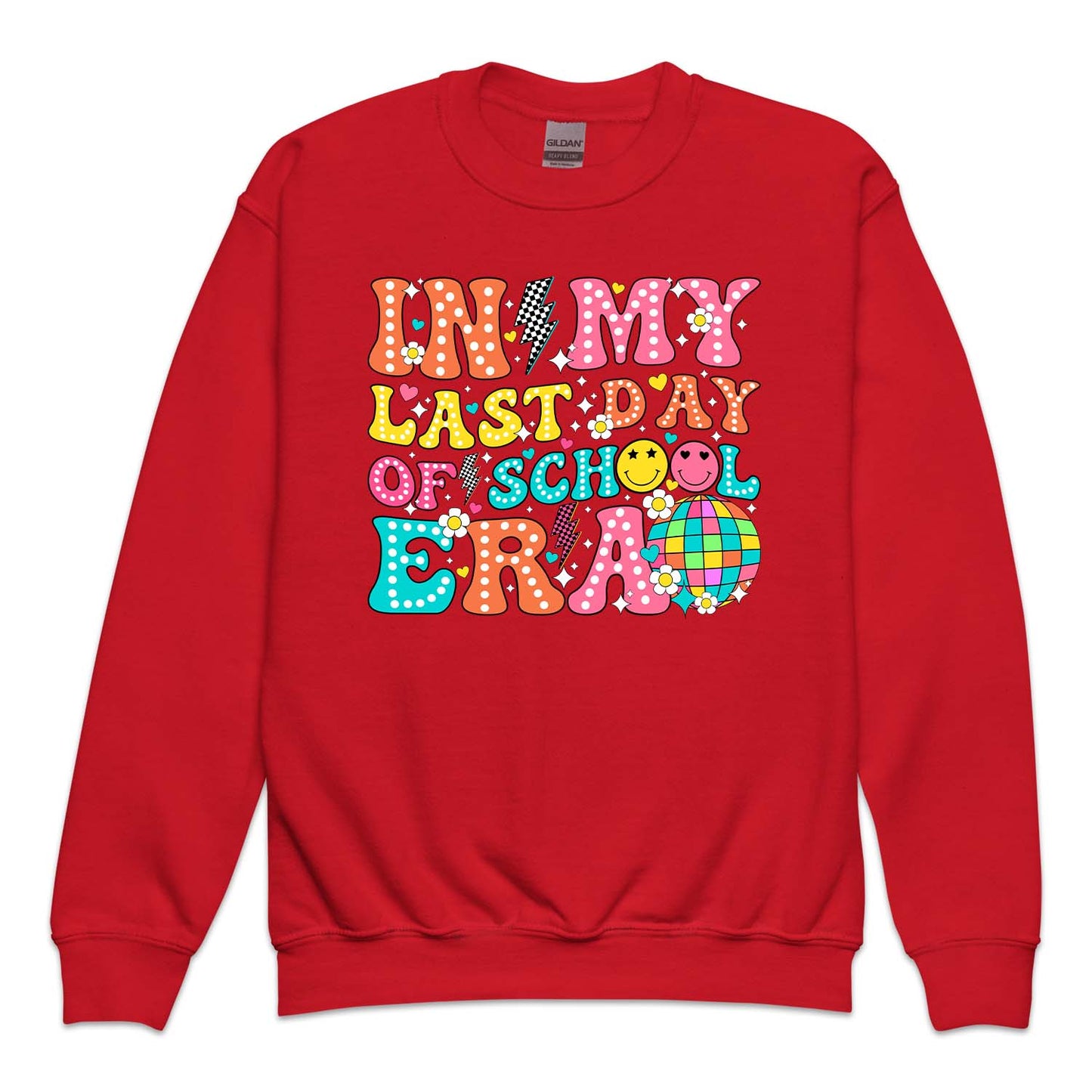 Retro Happy Face In My Last Day Of School Era | PRODUCT CODE: IMYLTDOSER