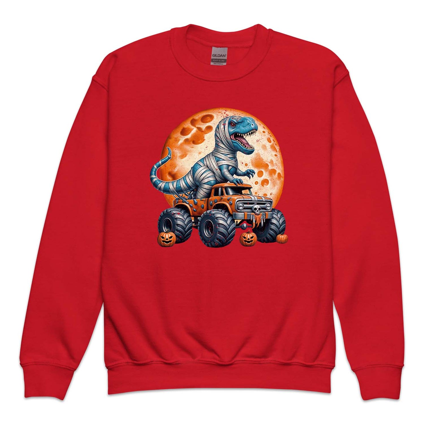 Halloween Monster Truck Mummy Dinosaur Spooky Saurus | PRODUCT CODE: HLMNSTRKM