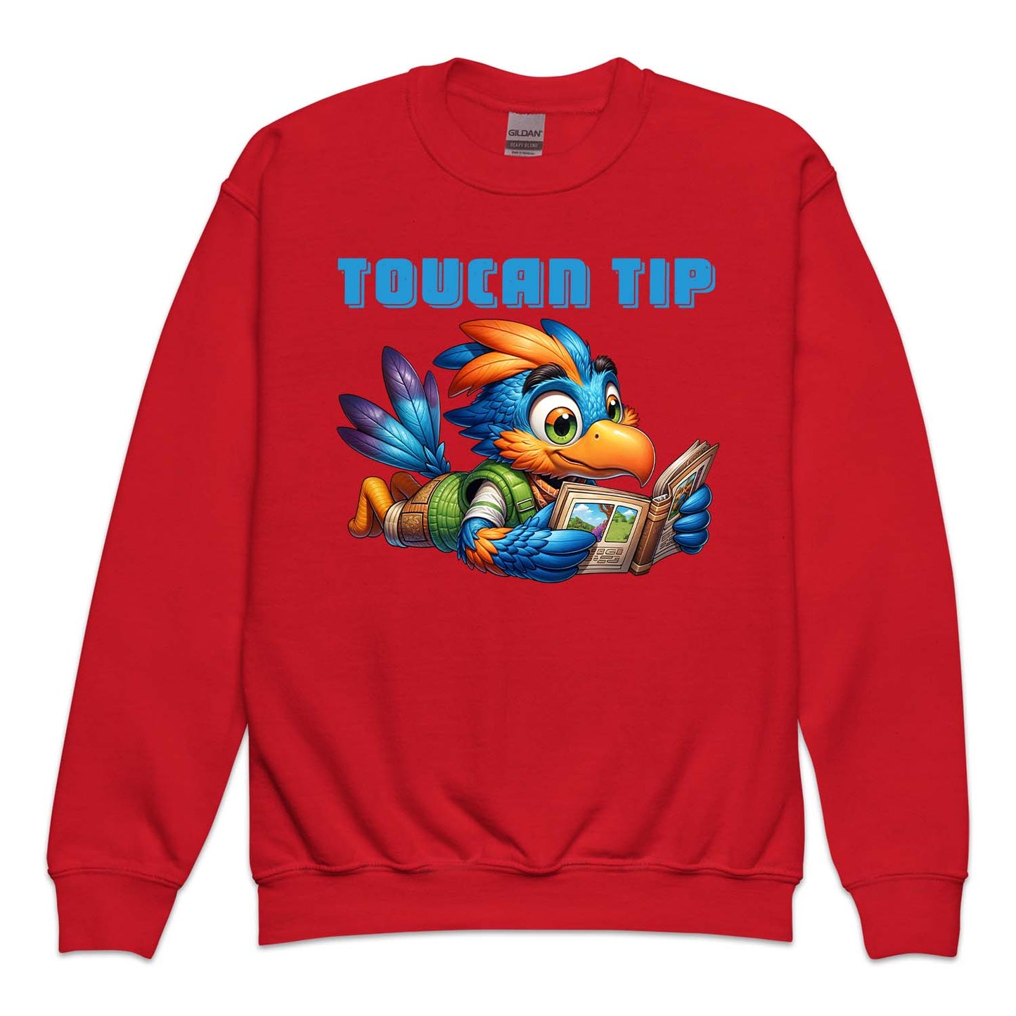 Reading Bird Toucan Tip Reading A Book | PRODUCT CODE: TCHPITRDBO