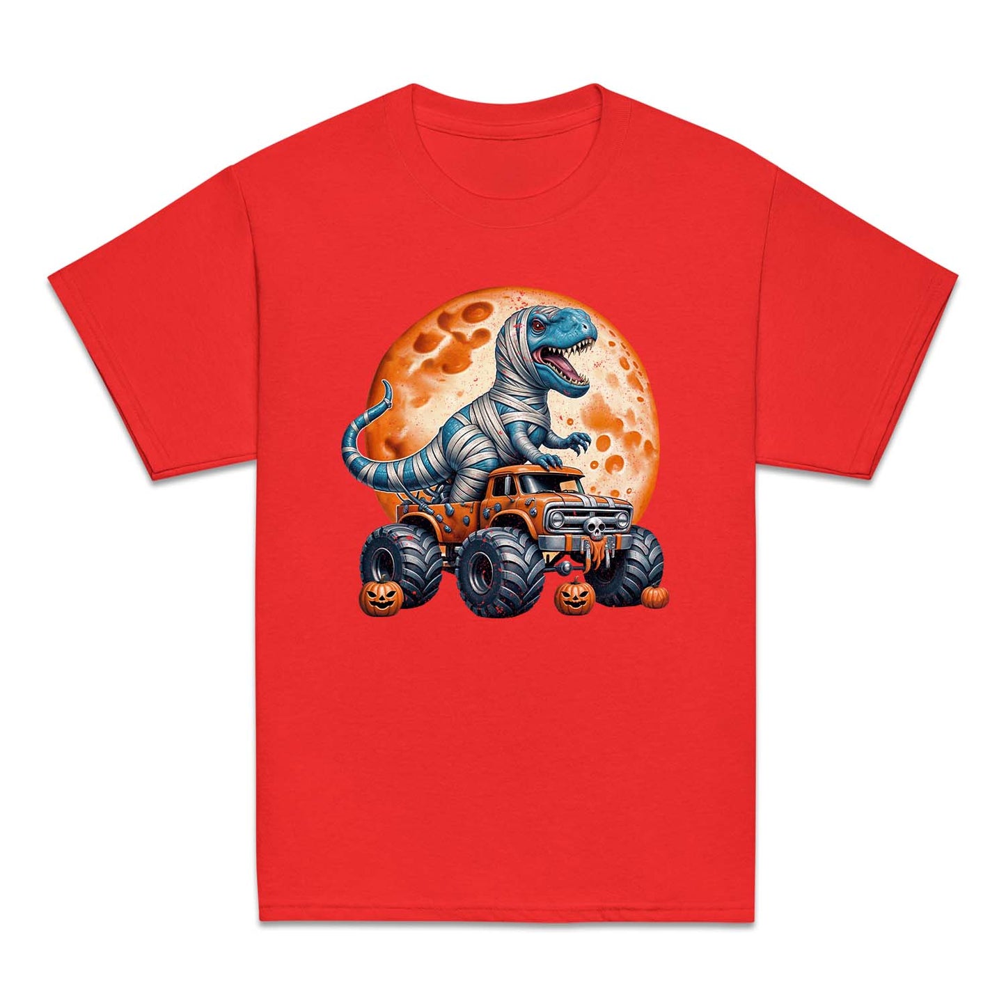 Halloween Monster Truck Mummy Dinosaur Spooky Saurus | PRODUCT CODE: HLMNSTRKM