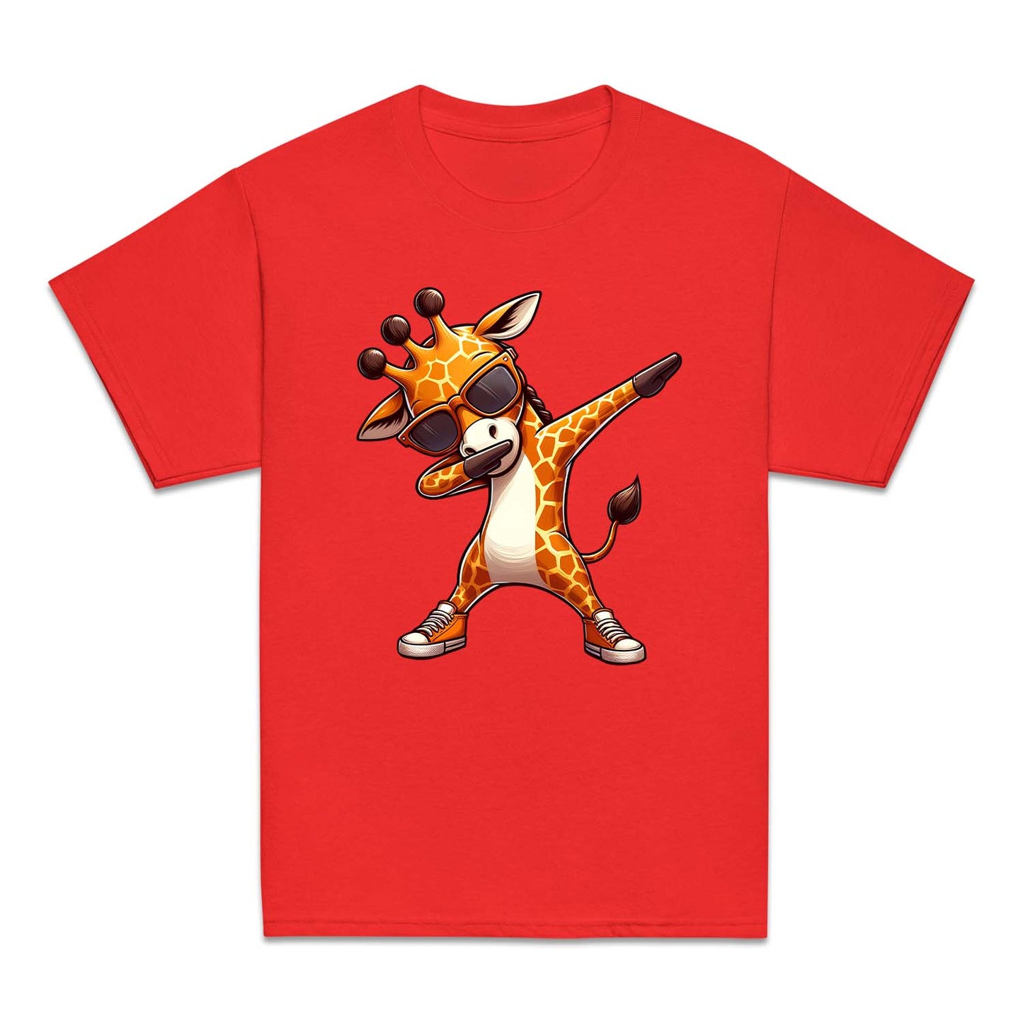 Giraffe Dabbing Safari Dance Fun Wildlife Animal | PRODUCT CODE: LMAGRFDAN
