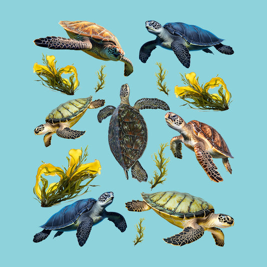Vintage Sea Turtle Collection | PRODUCT CODE: SAETRULTCO
