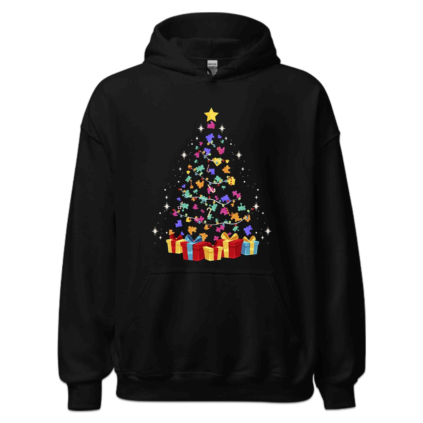 Autism Awareness Christmas Tree Autistic Xmas | PRODUCT CODE: SAUTMWRNCH