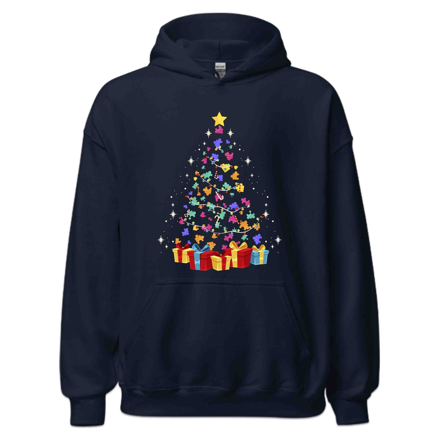 Autism Awareness Christmas Tree Autistic Xmas | PRODUCT CODE: SAUTMWRNCH