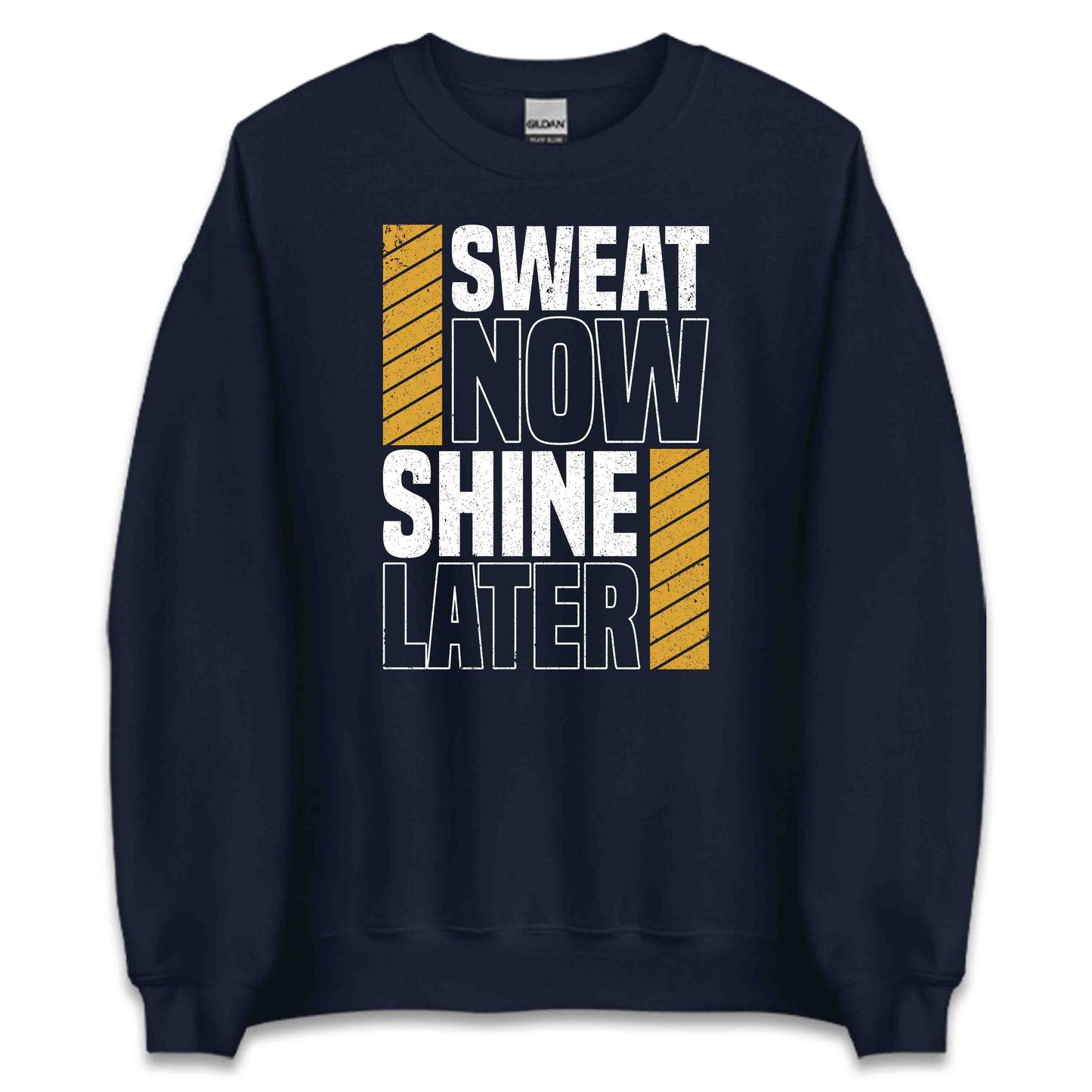 Sweat Now Shine Later Motivational Gym Quote | PRODUCT CODE: SAWNHIELTMOVG