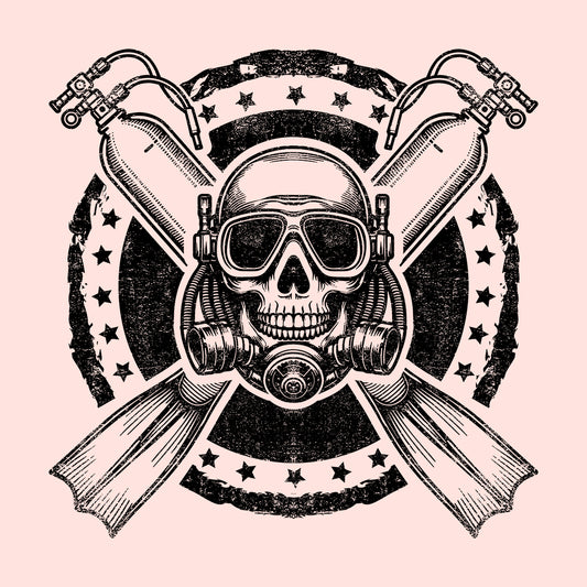 Scuba Diving Skull Oxygen Tank | PRODUCT CODE: SCAVNGSKL