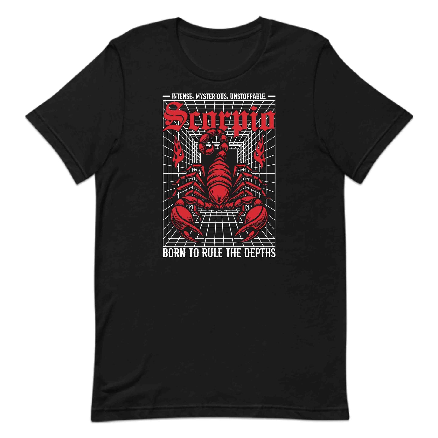 Scorpio Zodiac Red Scorpion Fiery Astrology Style | PRODUCT CODE: SCPZDICRDEPOF