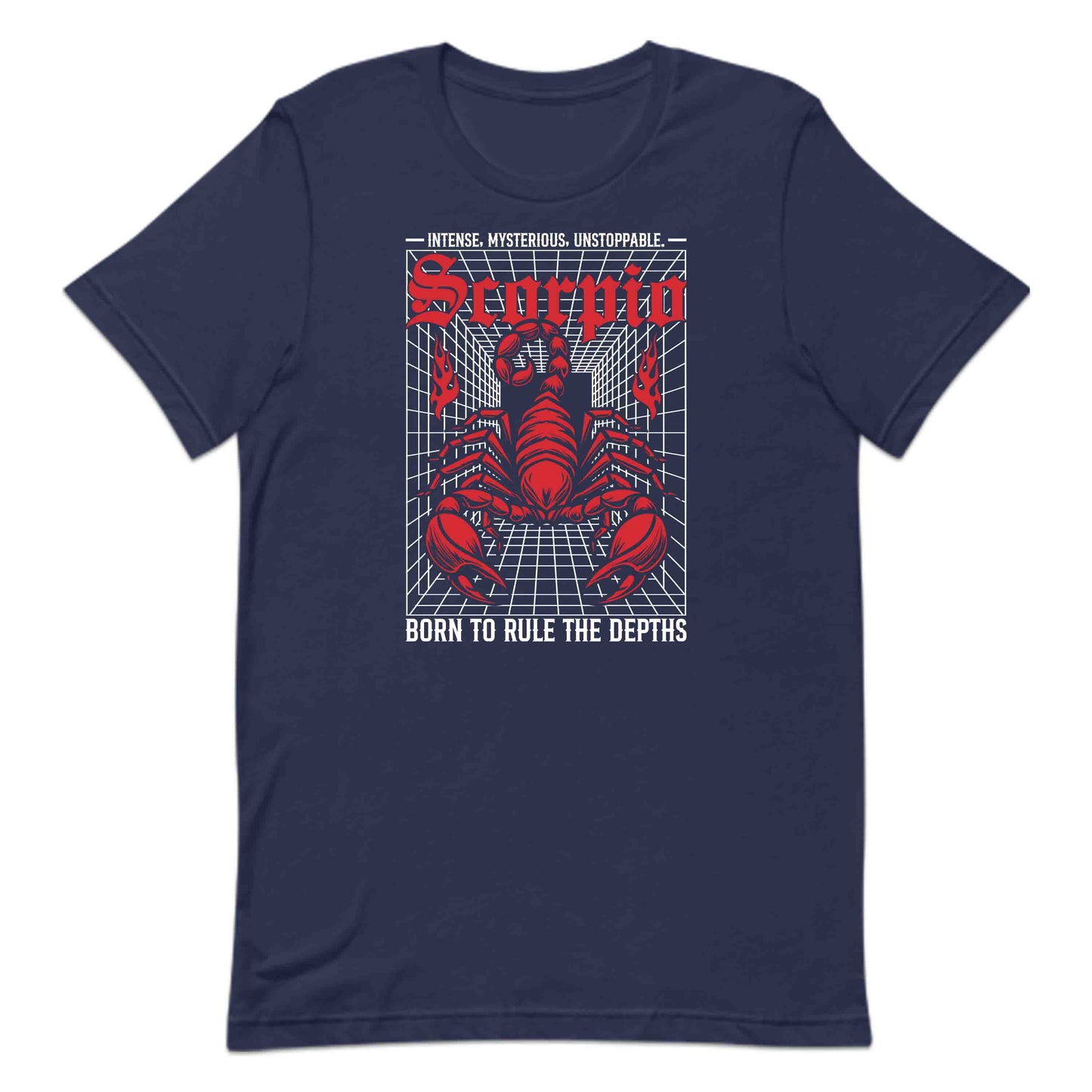 Scorpio Zodiac Red Scorpion Fiery Astrology Style | PRODUCT CODE: SCPZDICRDEPOF