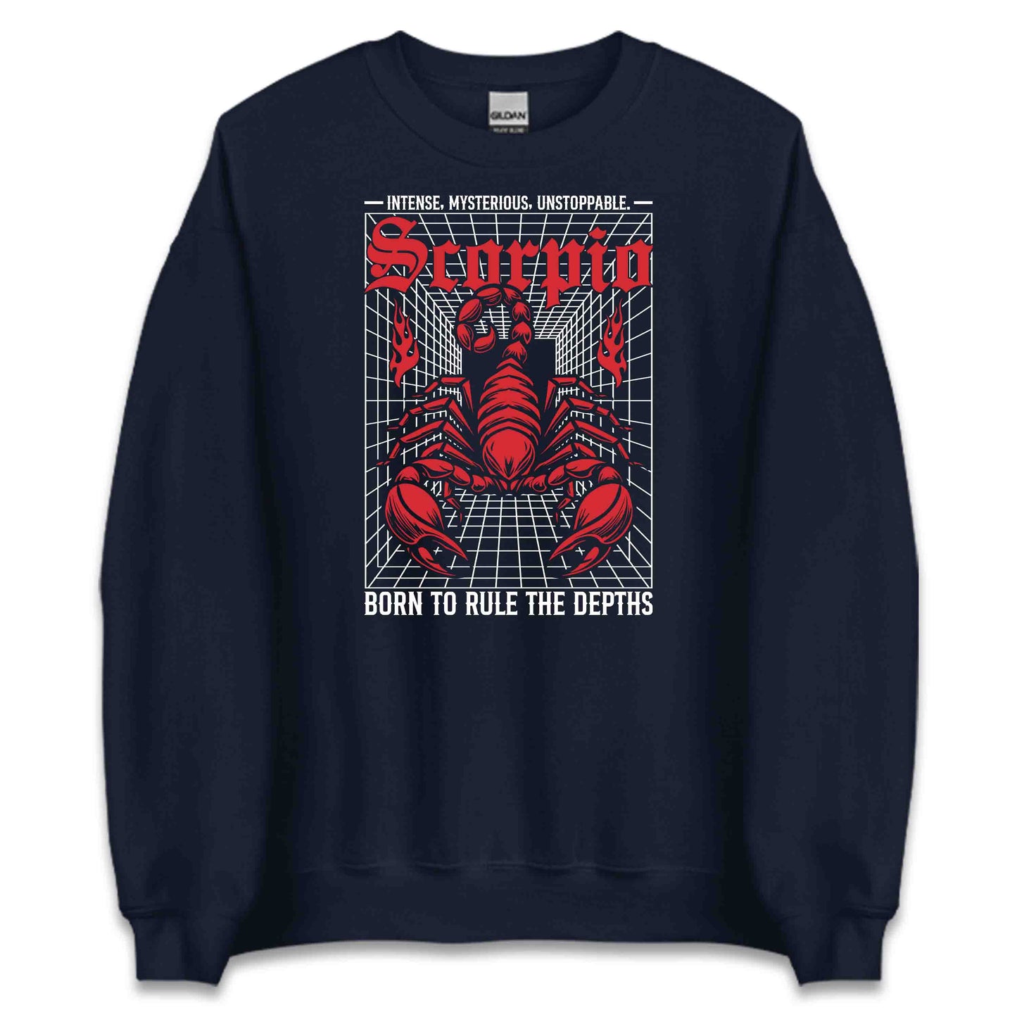 Scorpio Zodiac Red Scorpion Fiery Astrology Style | PRODUCT CODE: SCPZDICRDEPOF