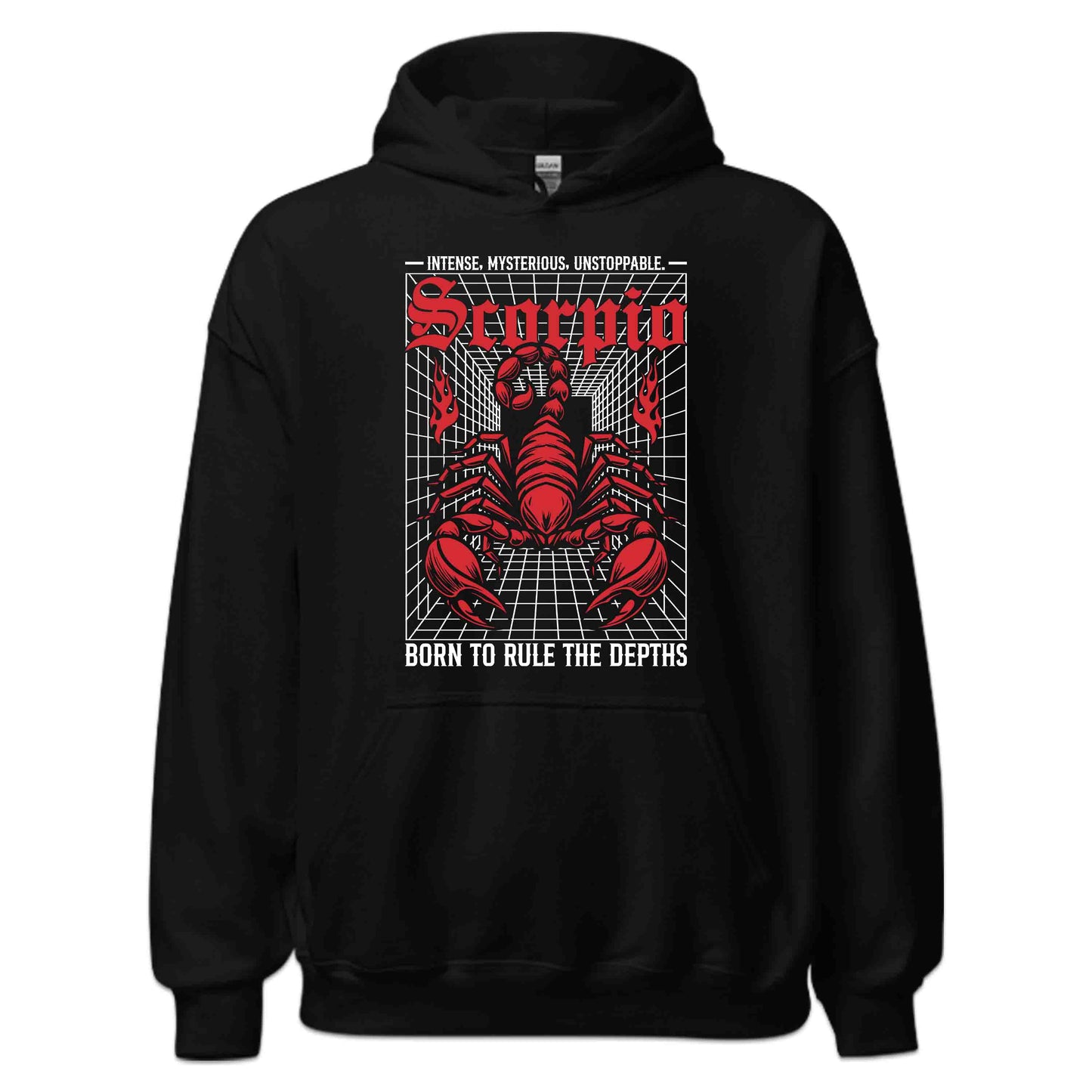 Scorpio Zodiac Red Scorpion Fiery Astrology Style | PRODUCT CODE: SCPZDICRDEPOF