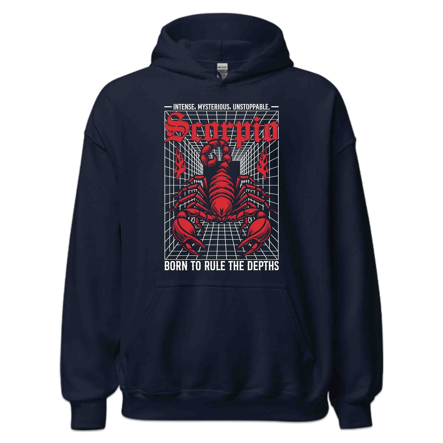 Scorpio Zodiac Red Scorpion Fiery Astrology Style | PRODUCT CODE: SCPZDICRDEPOF