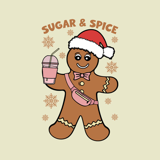 Sugar & Spice Christmas Gingerbread Man Xmas Cookie | PRODUCT CODE: SGRPCGNBDEAK