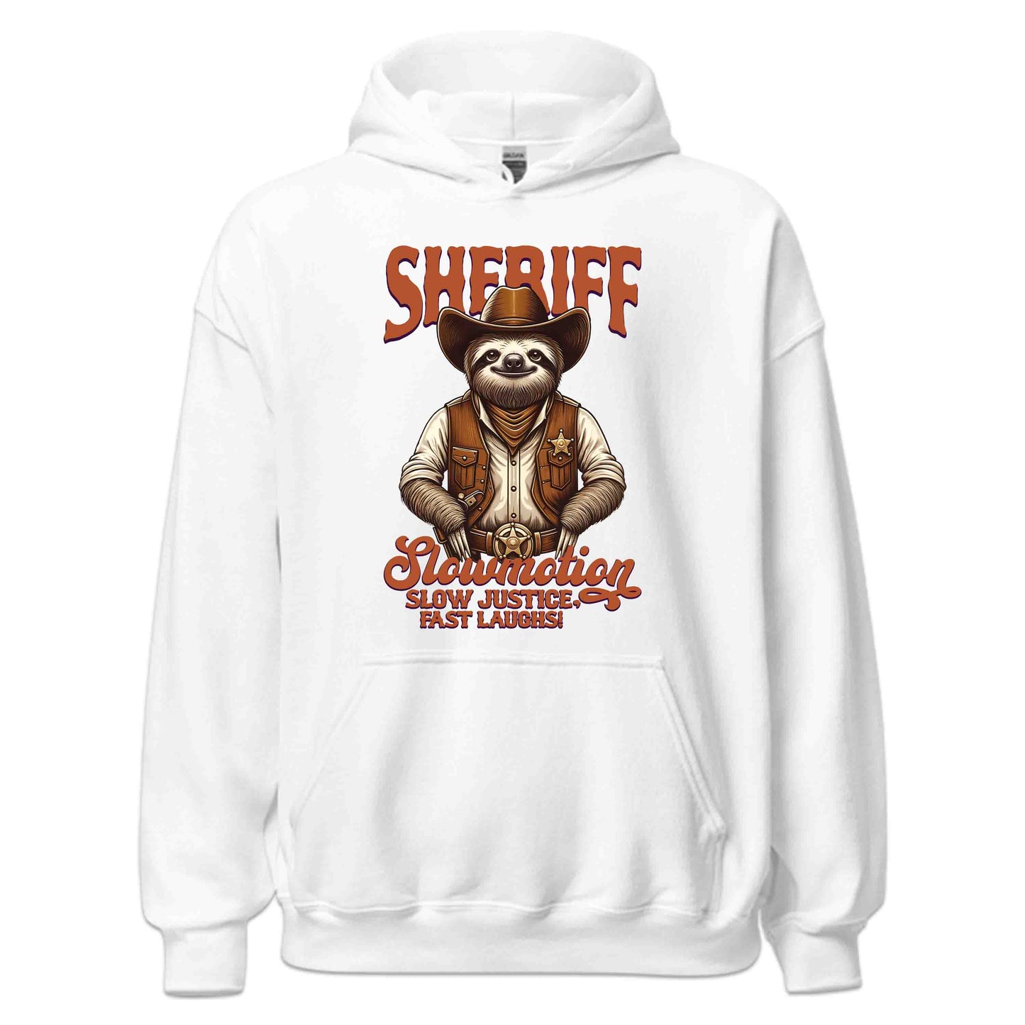 Sheriff Slowmotion Sloth Slow Justice Fast Laughs Quirky Western Animal | PRODUCT CODE: SHREWTNMOHA