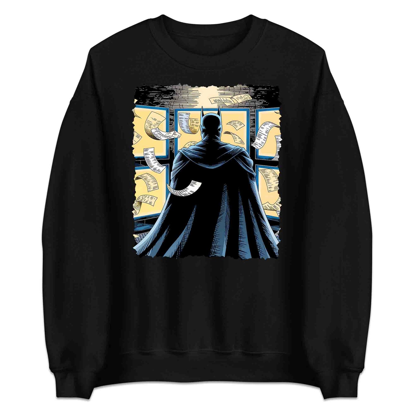 Dark Knight Batman T-Shirt | Gotham Vigilante Jumper | DC Comic Superhero Hoodie | PRODUCT CODE: SJRLKBTCDMS