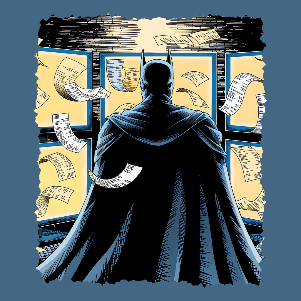 Dark Knight Batman T-Shirt | Gotham Vigilante Jumper | DC Comic Superhero Hoodie | PRODUCT CODE: SJRLKBTCDMS