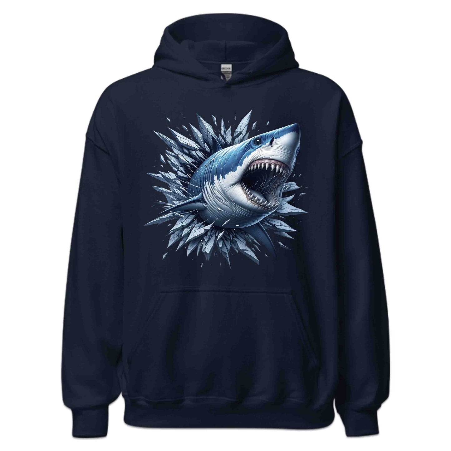 Shark Breaking Through Ice Epic Shark Attack 3D Great White Shark | PRODUCT CODE: SKRHBKMRICEP