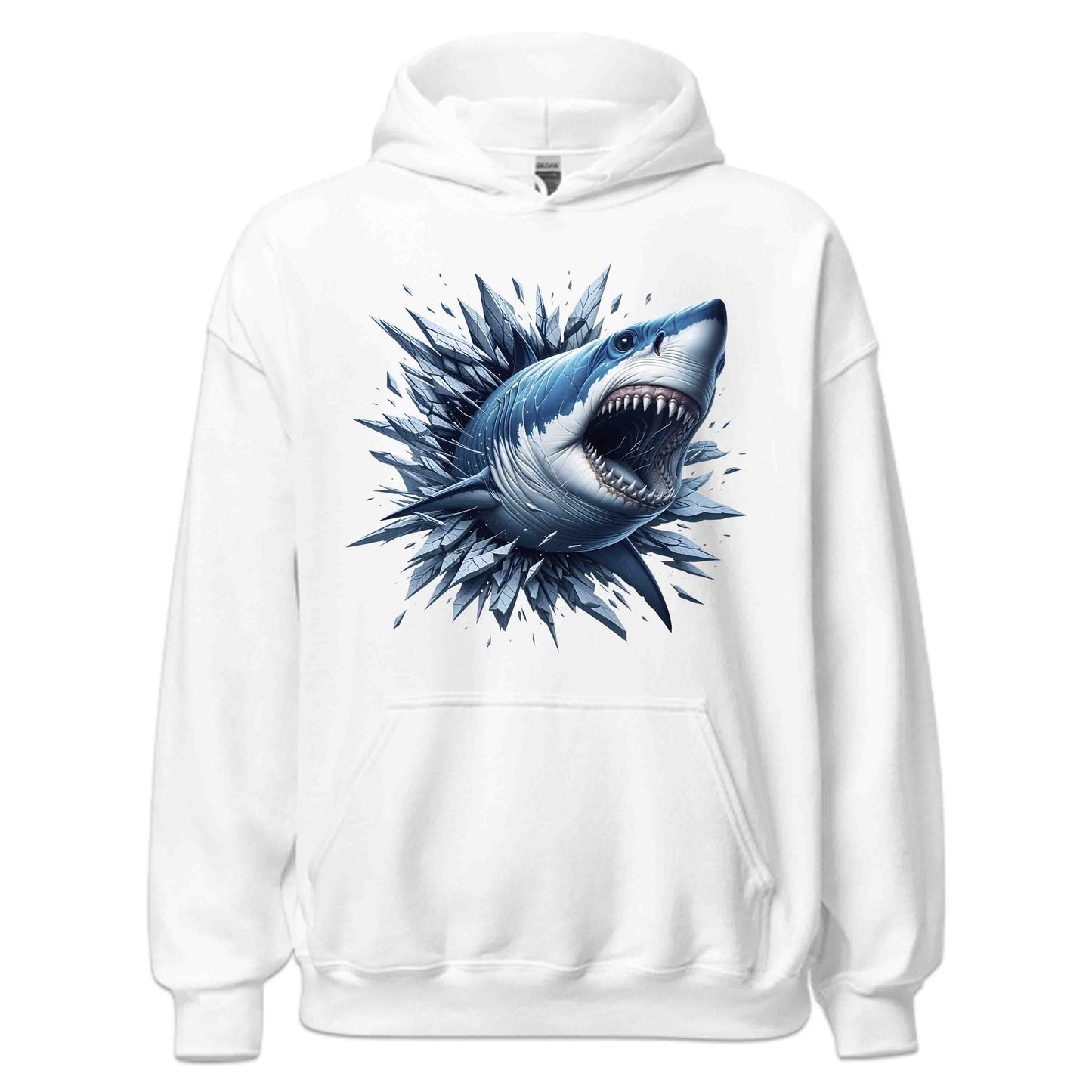 Shark Breaking Through Ice Epic Shark Attack 3D Great White Shark | PRODUCT CODE: SKRHBKMRICEP