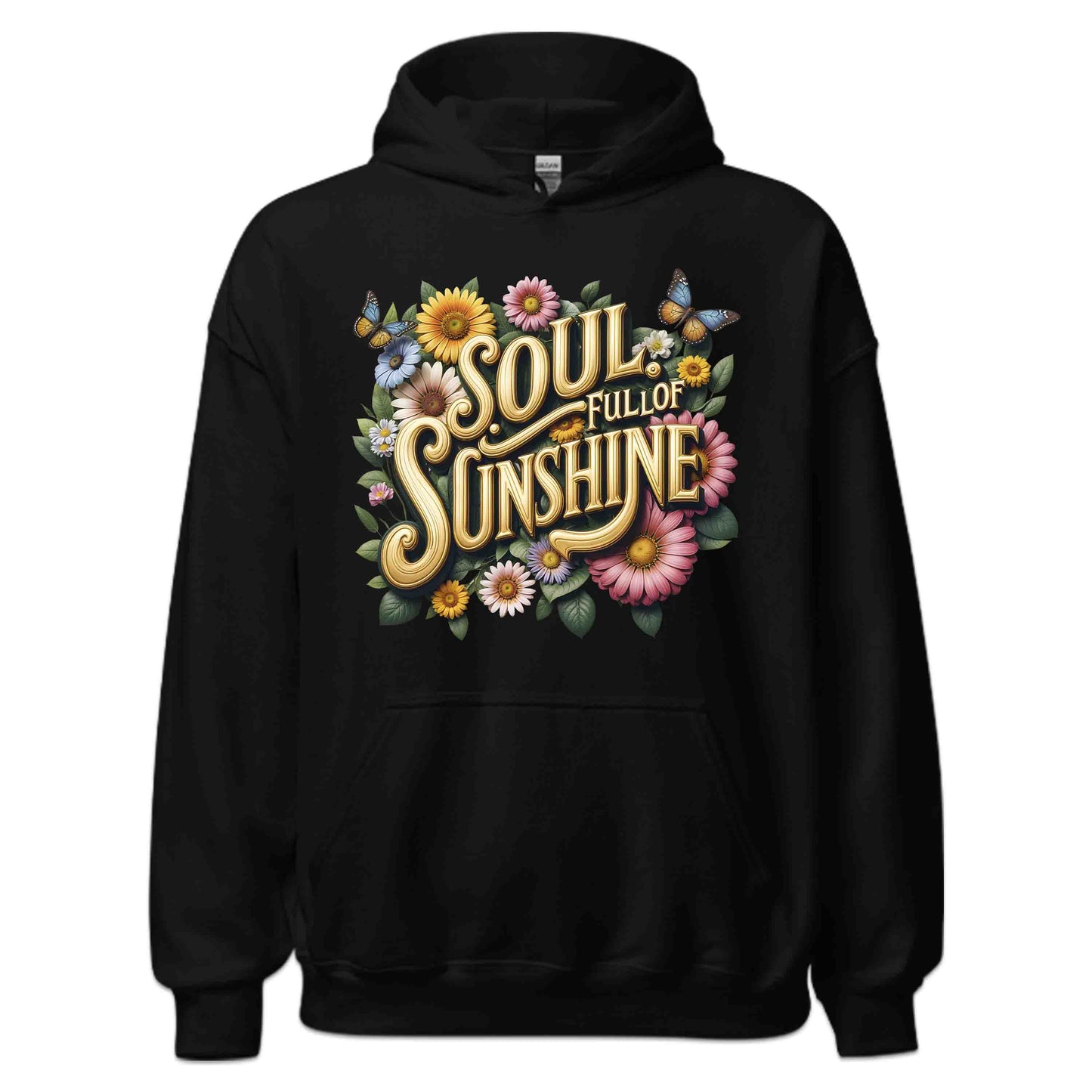 Soul Full of Sunshine Shirt | Retro Floral Tee, Sweatshirt, or Hoodie | PRODUCT CODE: SLUFMNEPAW