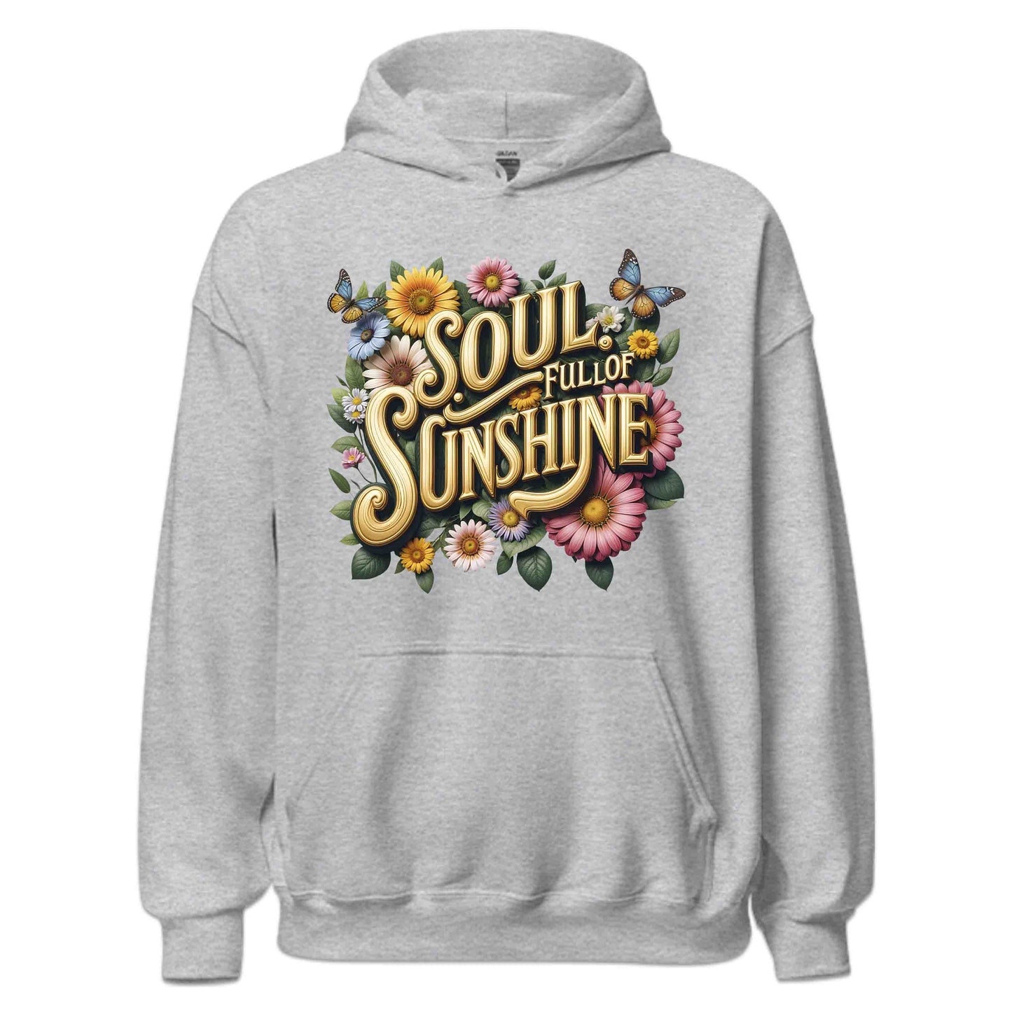 Soul Full of Sunshine Shirt | Retro Floral Tee, Sweatshirt, or Hoodie | PRODUCT CODE: SLUFMNEPAW