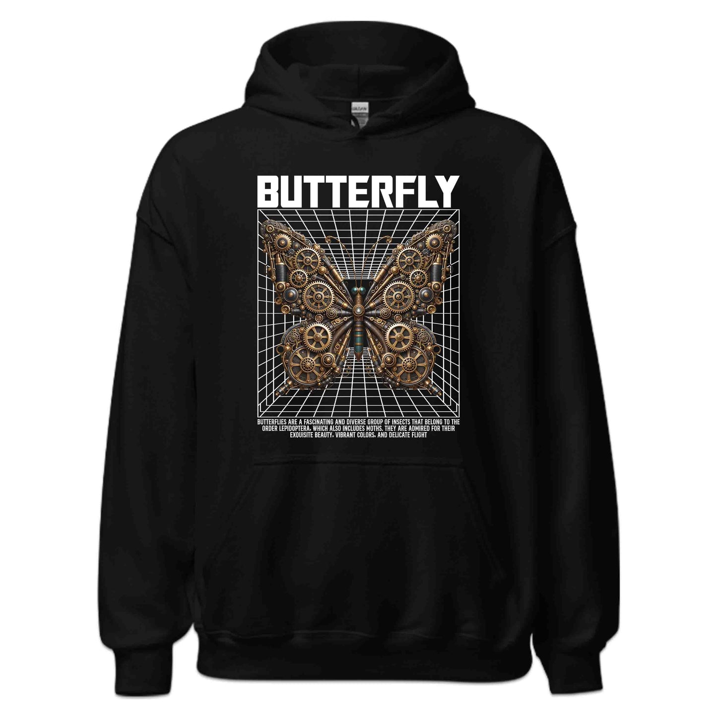 Mechanical Steampunk Butterfly Cyberpunk-Inspired Retro Futuristic Butterfly | PRODUCT CODE: SMCHENABUTFY