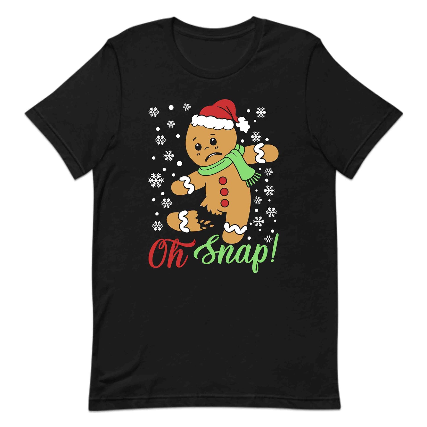 Oh Snap Christmas Gingerbread Funny Xmas Treat | PRODUCT CODE: SNOHPACHTYGNR