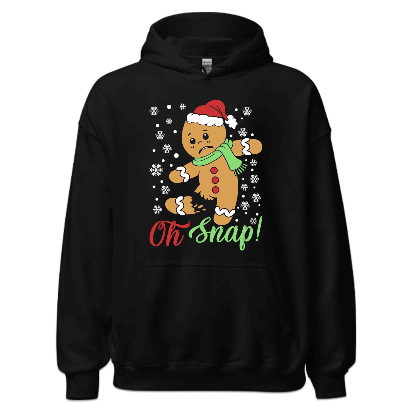 Oh Snap Christmas Gingerbread Funny Xmas Treat | PRODUCT CODE: SNOHPACHTYGNR