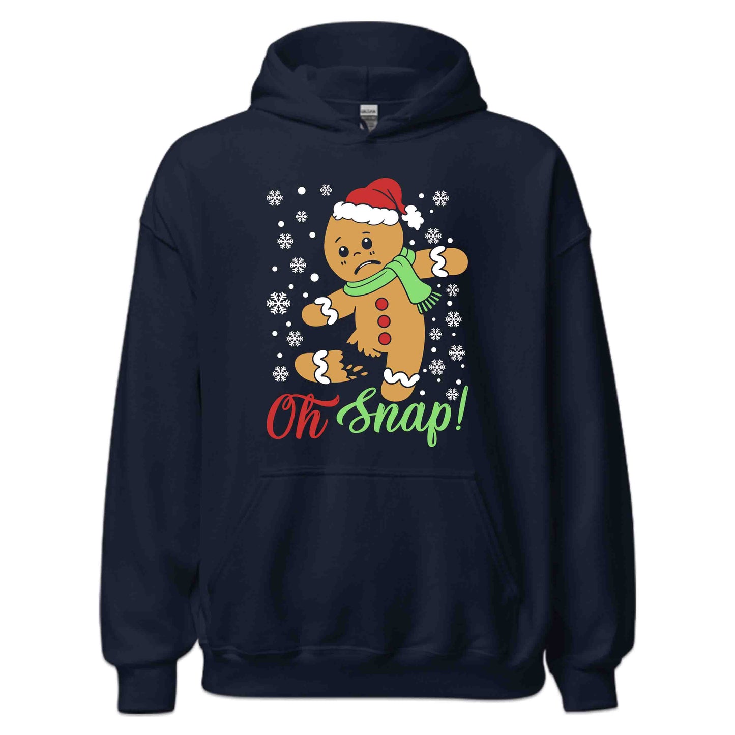 Oh Snap Christmas Gingerbread Funny Xmas Treat | PRODUCT CODE: SNOHPACHTYGNR