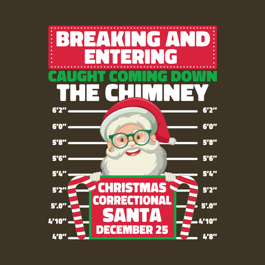 Christmas Correctional Santa Matching Family Xmas | PRODUCT CODE: SNTBRKAETGC