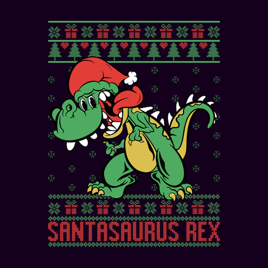 Santasaurus Rex Christmas Santa Dinosaur T-Rex Xmas Dino | PRODUCT CODE: SNTCREXDNIOM