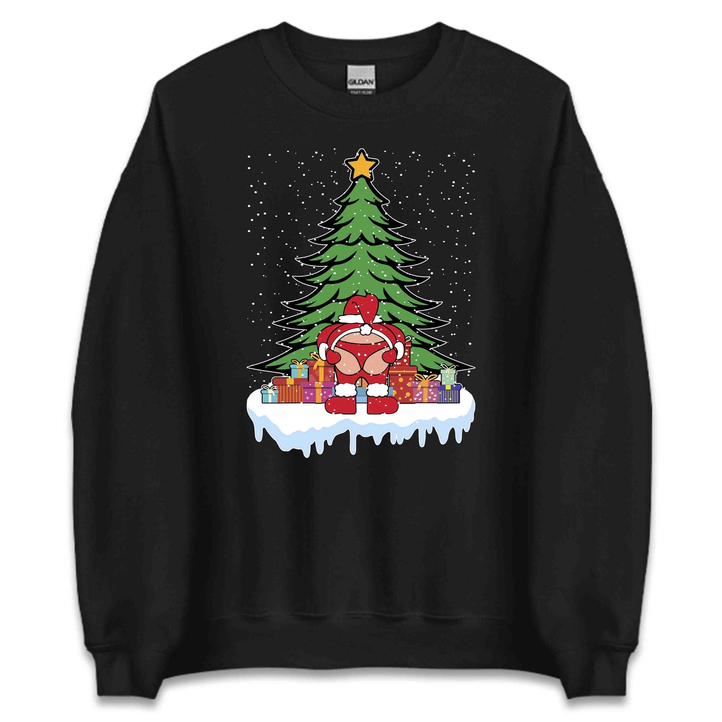 Santa's Naughty List Hilarious Christmas Santa Claus In Thong Xmas | PRODUCT CODE: SNTHGWBUTYC