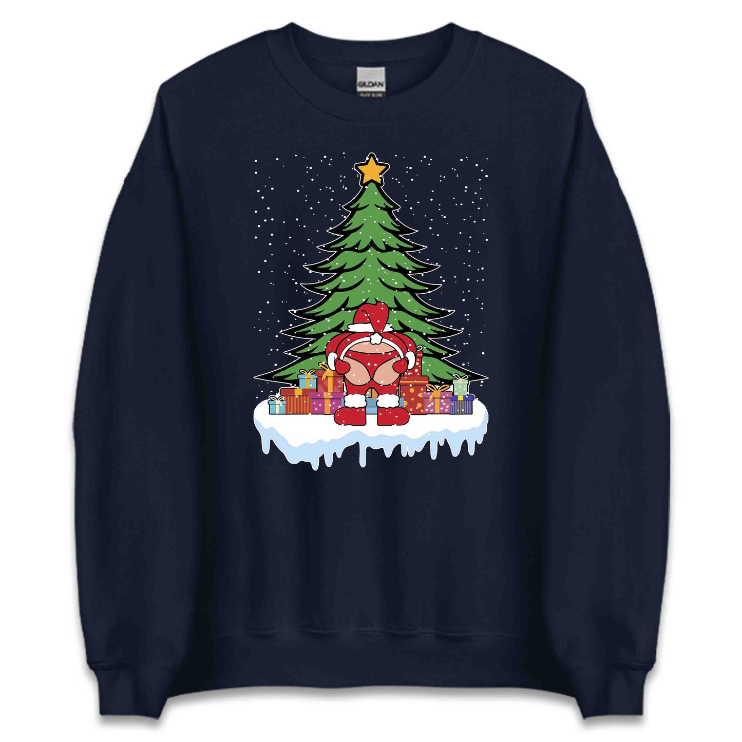 Santa's Naughty List Hilarious Christmas Santa Claus In Thong Xmas | PRODUCT CODE: SNTHGWBUTYC
