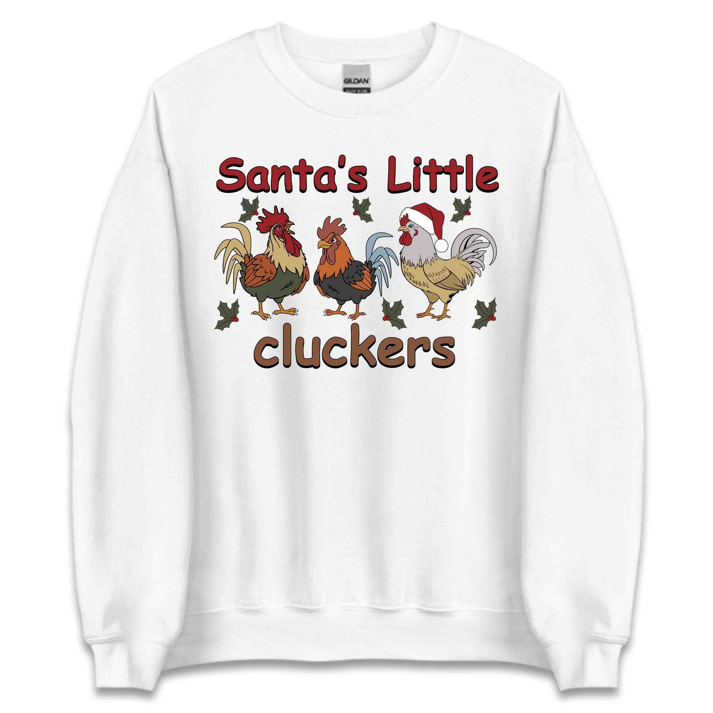 Santa’s Little Cluckers Christmas Chicken Festive Xmas Rooster | PRODUCT CODE: SNTLECKUCHRO