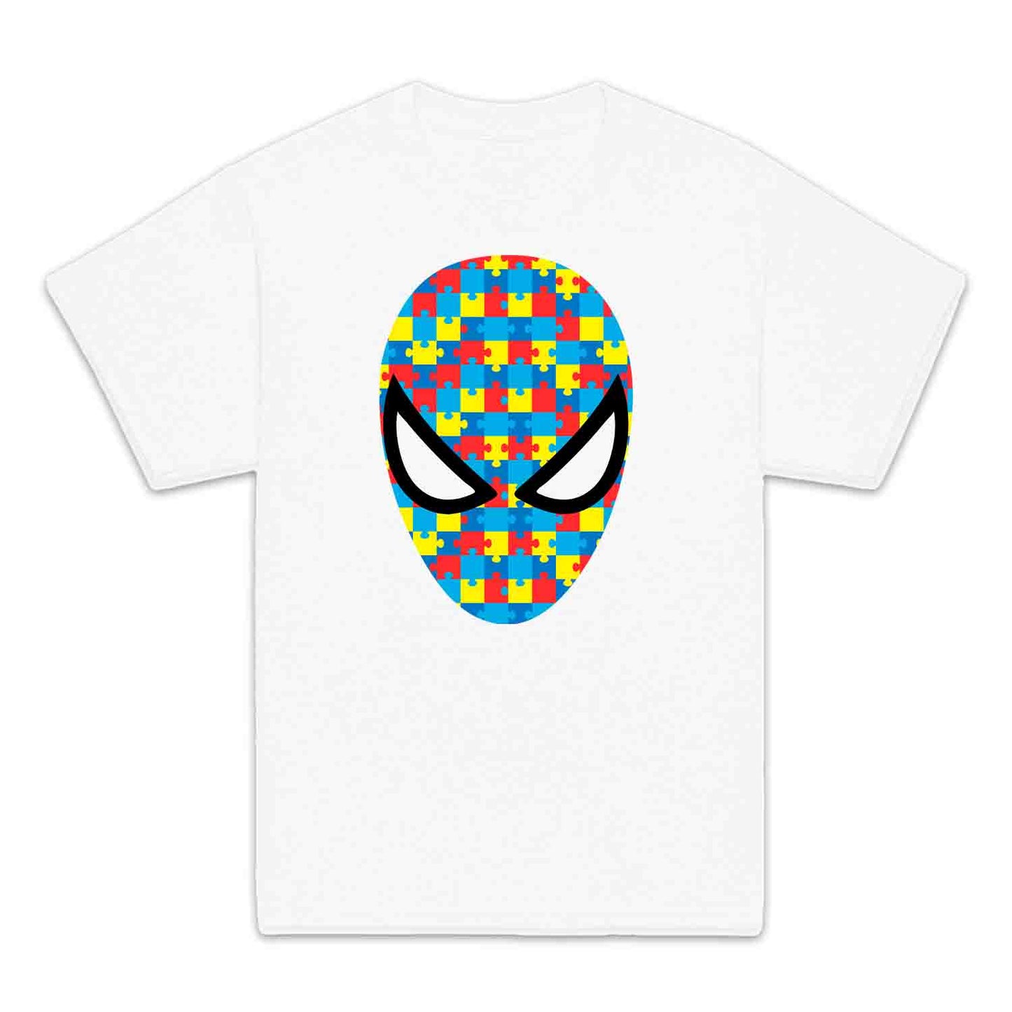 Spider-Man Autism Awareness Kids T-Shirt | Puzzle Piece Hero Mask Jumper | Marvel Inclusion Hoodie | PRODUCT CODE: SPDBERWBIMA