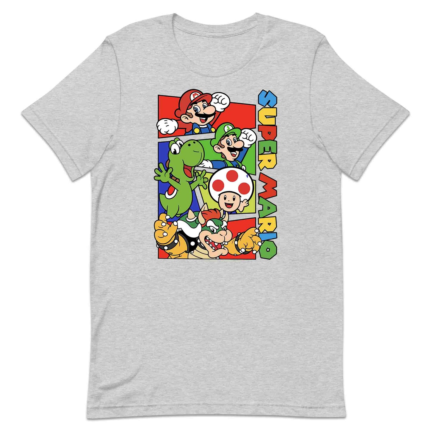 Super Mario Bros T-Shirt | Retro Nintendo Gamer Jumper | Mario, Luigi, Yoshi, Bowser & Toad Hoodie | PRODUCT CODE: SPFUEBNMRC