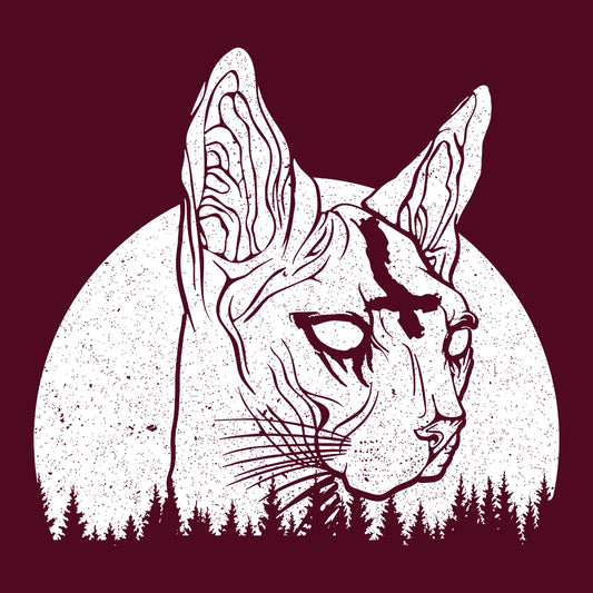 Death Metal Sphynx Cat | PRODUCT CODE: SPHXCATDA
