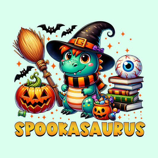 Spookasaurus Halloween Witch Dinosaur | PRODUCT CODE: SPKHLWTDNO