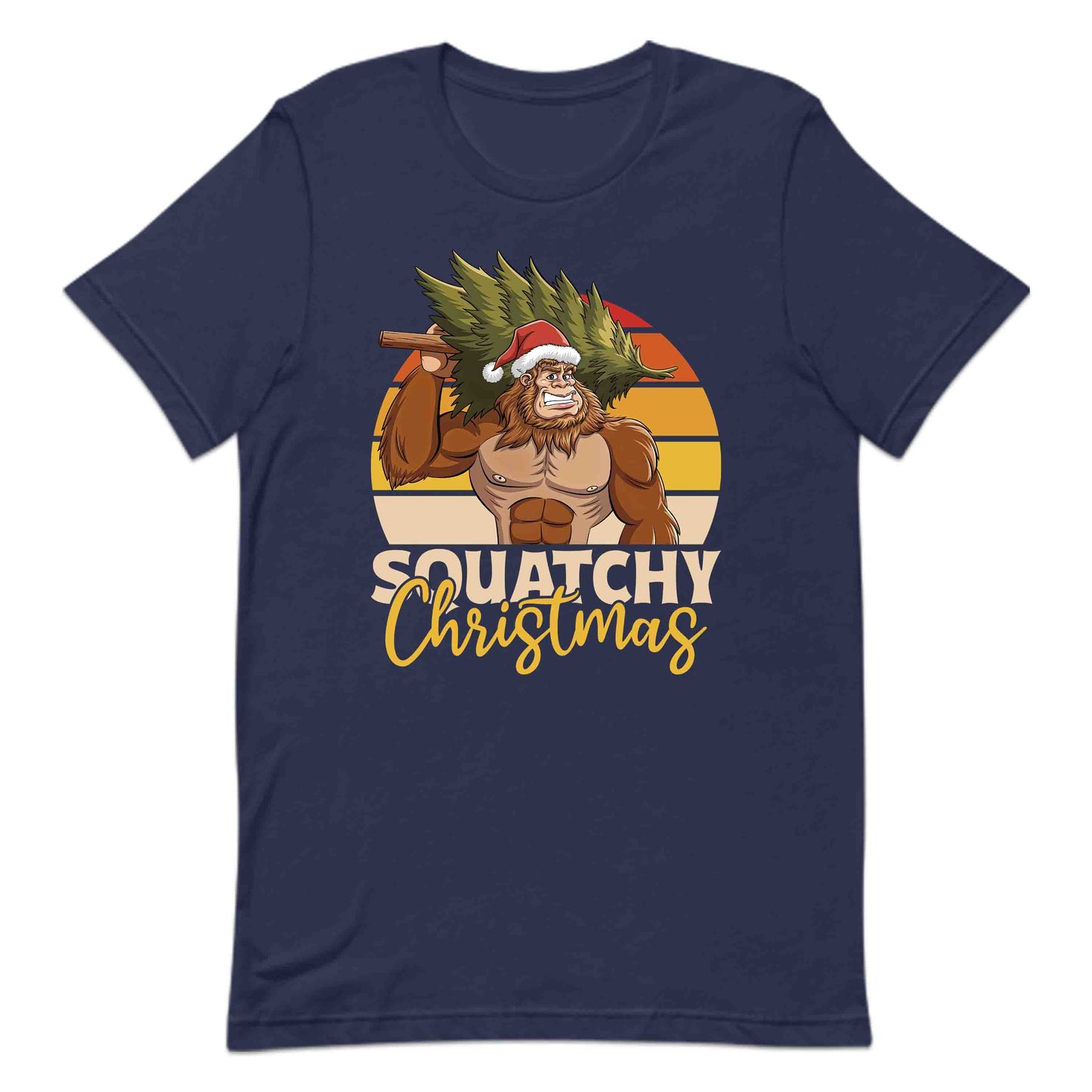 Squatchy Christmas Bigfoot Xmas Sasquatch Holiday | PRODUCT CODE: SQHTCHMBGFXO