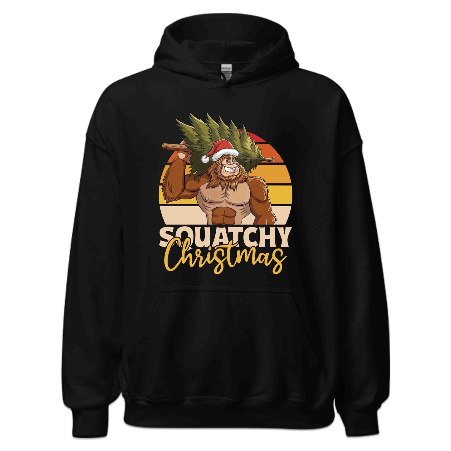 Squatchy Christmas Bigfoot Xmas Sasquatch Holiday | PRODUCT CODE: SQHTCHMBGFXO