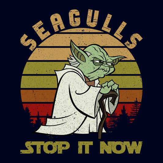 Star Wars Mandalorian T-Shirt | Yoda Meme Jumper | Seagulls Stop It Now Hoodie | Disney Star Wars Tee | PRODUCT CODE: STBRPONCWY