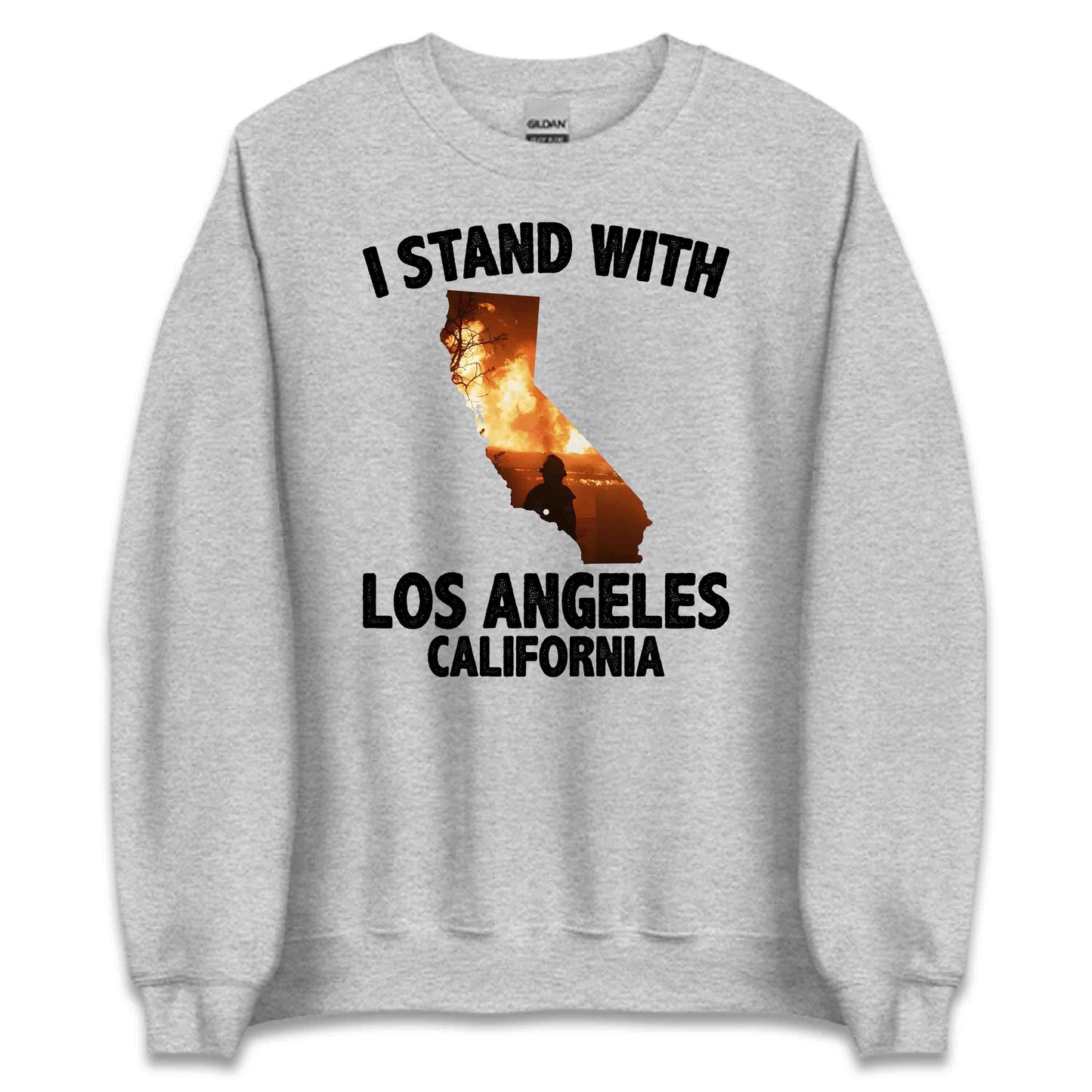 I Stand with Los Angeles California Support Wildfire Relief | PRODUCT CODE: STFNWHLSOANC