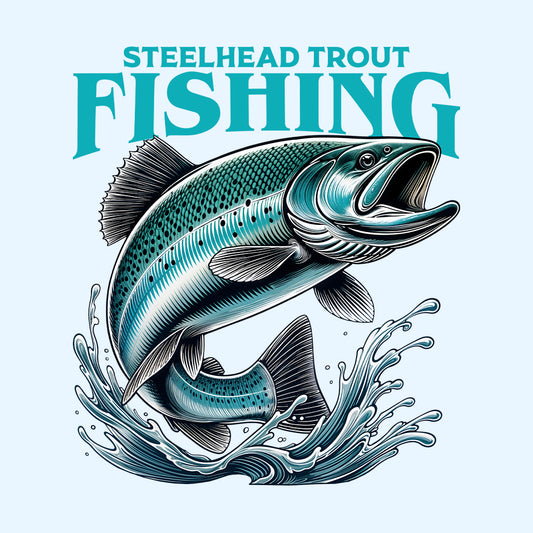 Steelhead Trout Fishing Classic River Fishers | PRODUCT CODE: STLDHFTRURVNG