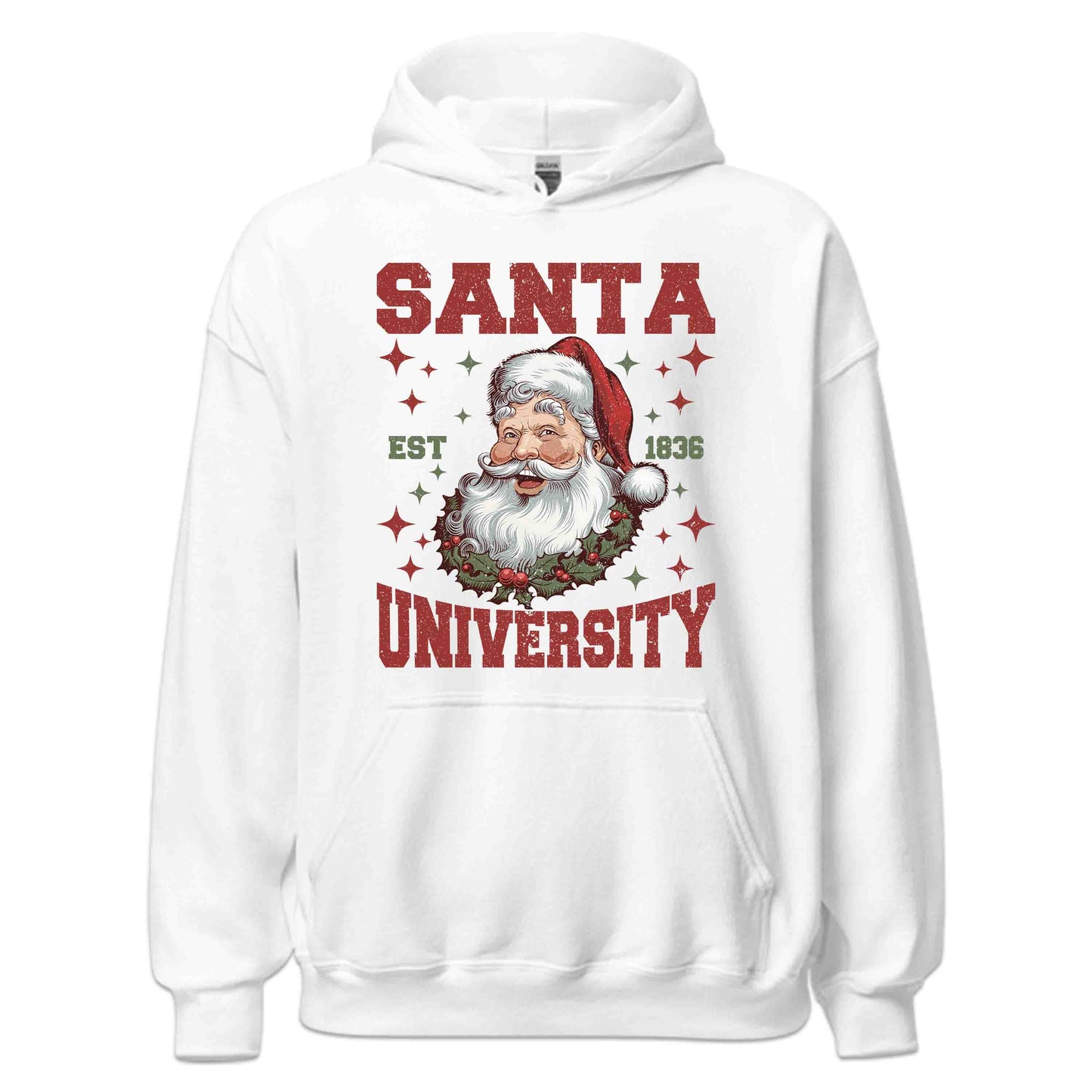 Santa University EST 1836 Vintage Christmas Retro Xmas | PRODUCT CODE: STNAUNVRYGEX